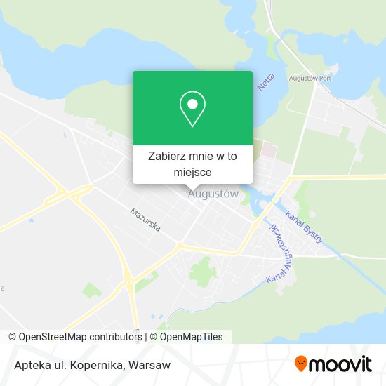 Mapa Apteka ul. Kopernika