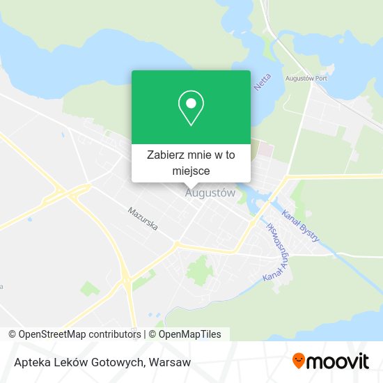 Mapa Apteka Leków Gotowych