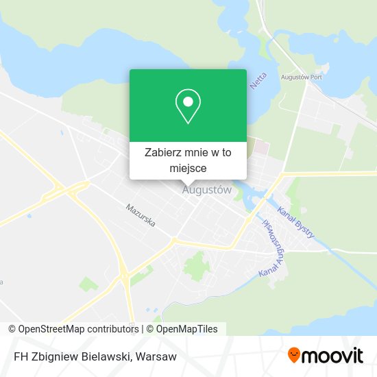 Mapa FH Zbigniew Bielawski