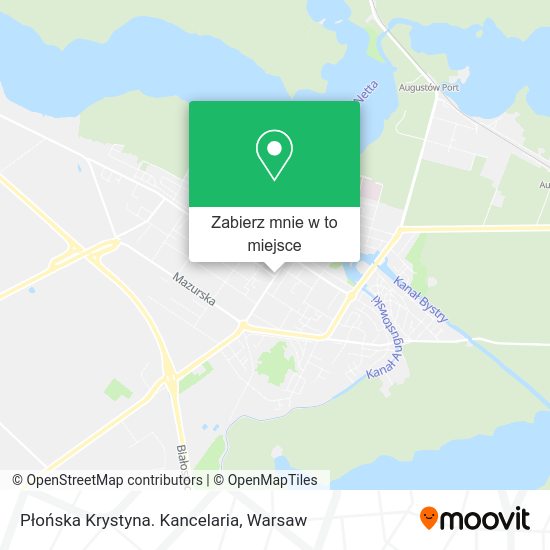 Mapa Płońska Krystyna. Kancelaria