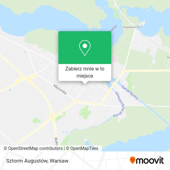 Mapa Sztorm Augustów