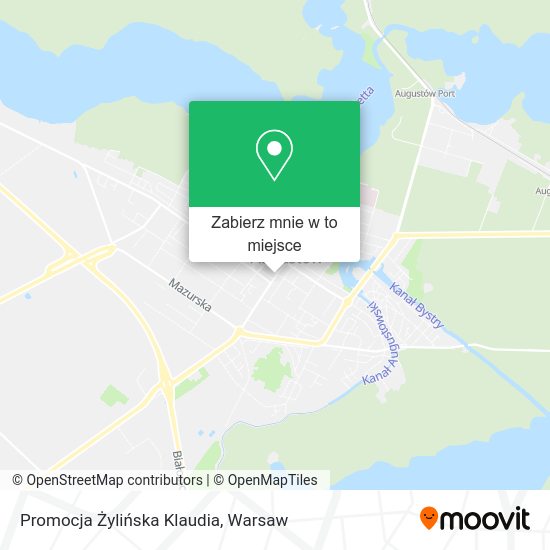 Mapa Promocja Żylińska Klaudia