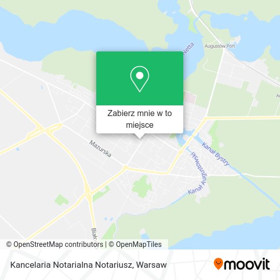 Mapa Kancelaria Notarialna Notariusz