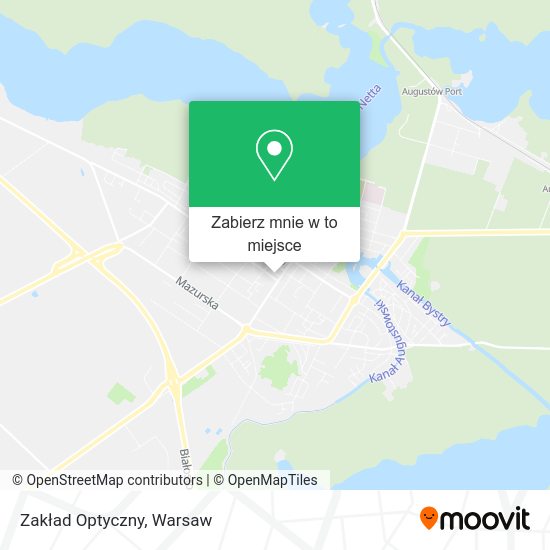 Mapa Zakład Optyczny