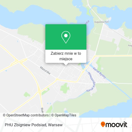 Mapa PHU Zbigniew Podsiad