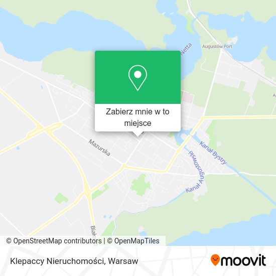 Mapa Klepaccy Nieruchomości