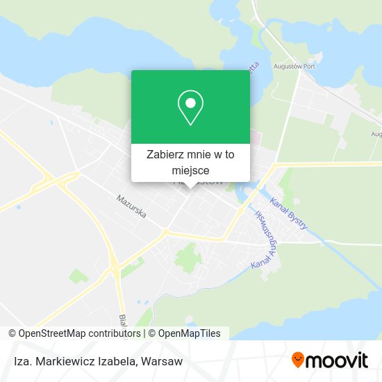 Mapa Iza. Markiewicz Izabela