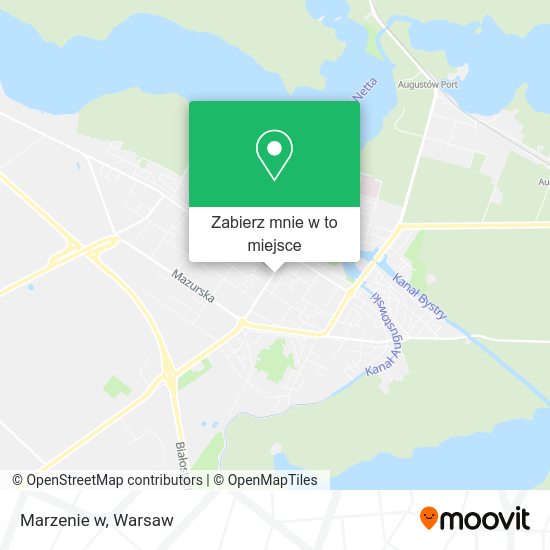 Mapa Marzenie w