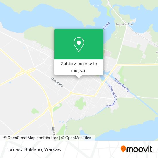 Mapa Tomasz Bukłaho