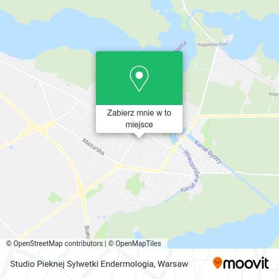 Mapa Studio Pieknej Sylwetki Endermologia