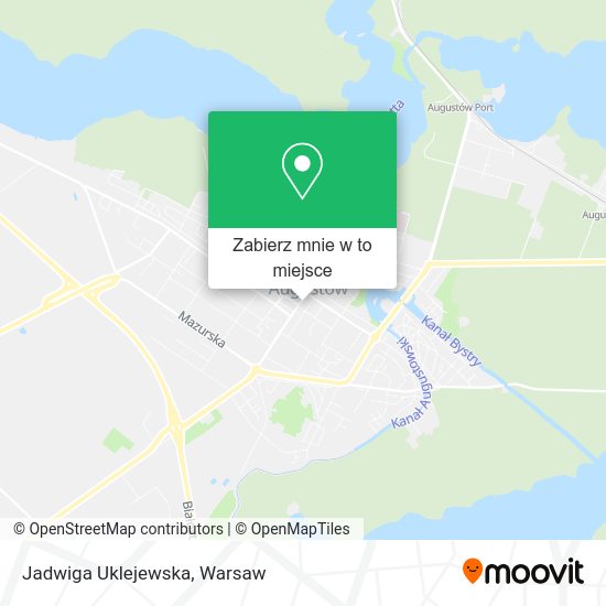 Mapa Jadwiga Uklejewska