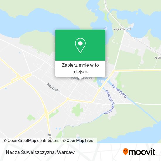 Mapa Nasza Suwalszczyzna