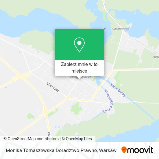 Mapa Monika Tomaszewska Doradztwo Prawne