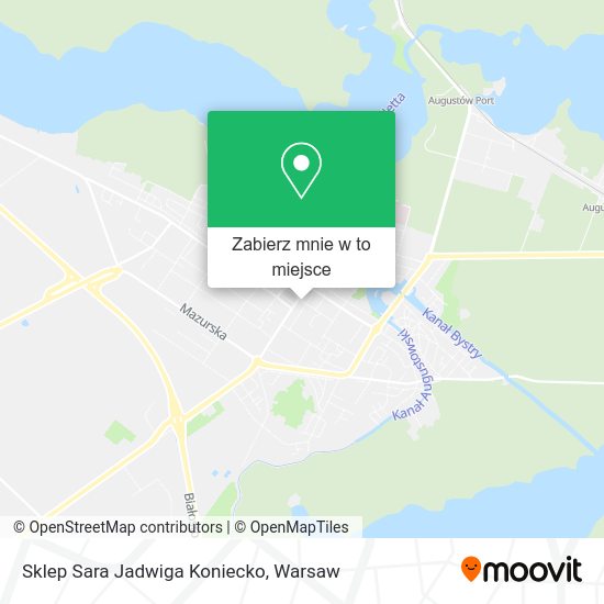 Mapa Sklep Sara Jadwiga Koniecko