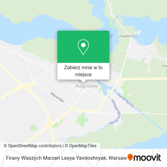 Mapa Firany Waszych Marzeń Lesya Yavdoshnyak