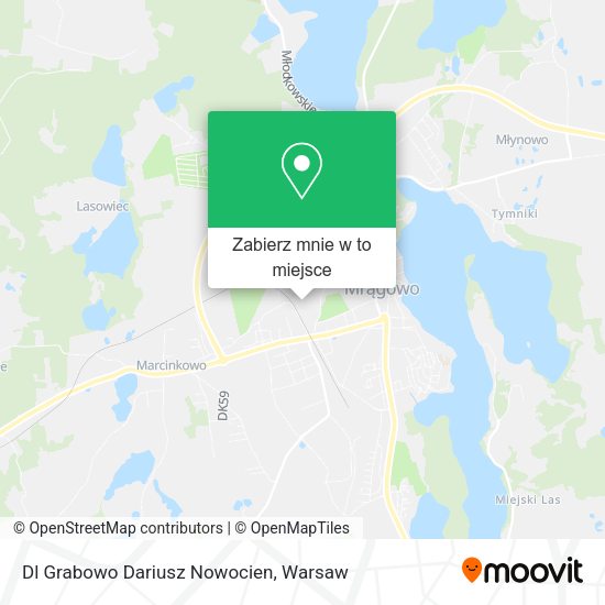 Mapa Dl Grabowo Dariusz Nowocien