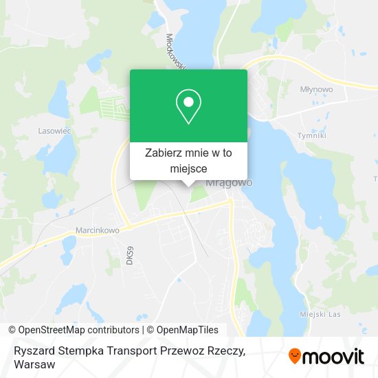 Mapa Ryszard Stempka Transport Przewoz Rzeczy