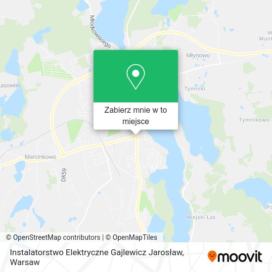 Mapa Instalatorstwo Elektryczne Gajlewicz Jarosław