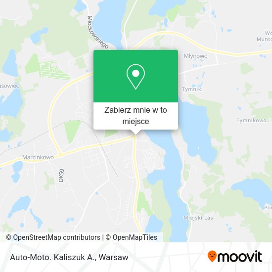 Mapa Auto-Moto. Kaliszuk A.