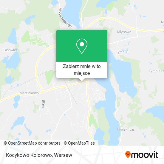 Mapa Kocykowo Kolorowo