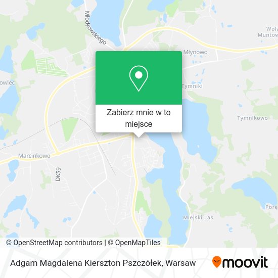 Mapa Adgam Magdalena Kierszton Pszczółek