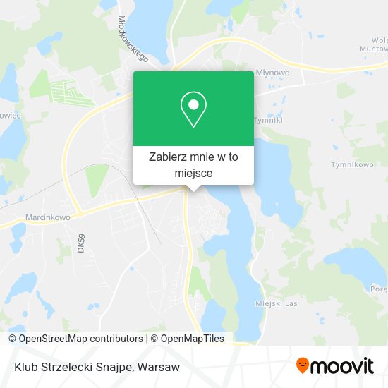 Mapa Klub Strzelecki Snajpe