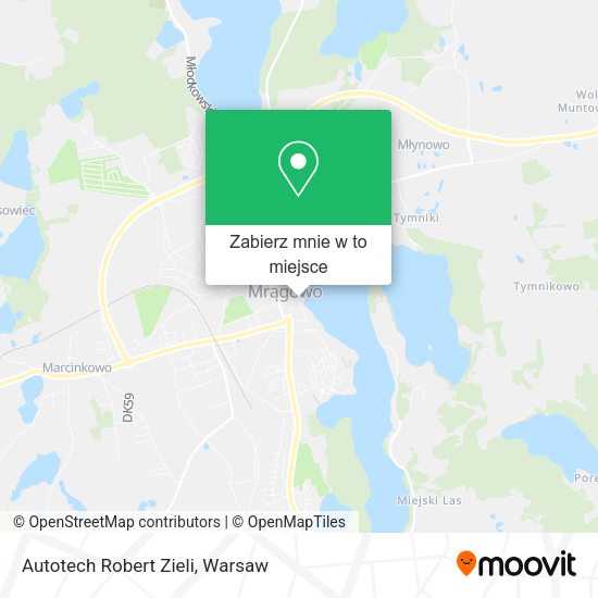 Mapa Autotech Robert Zieli