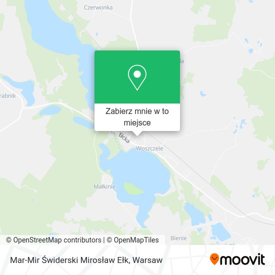 Mapa Mar-Mir Świderski Mirosław Ełk