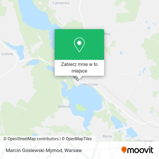 Mapa Marcin Gosiewski Mymod