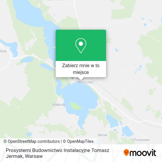 Mapa Prosystemi Budownictwo Instalacyjne Tomasz Jermak