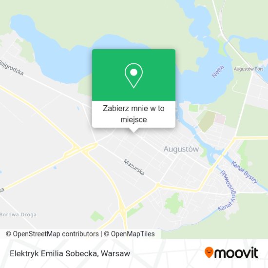 Mapa Elektryk Emilia Sobecka