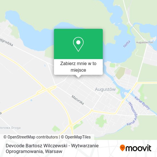 Mapa Devcode Bartosz Wilczewski - Wytwarzanie Oprogramowania