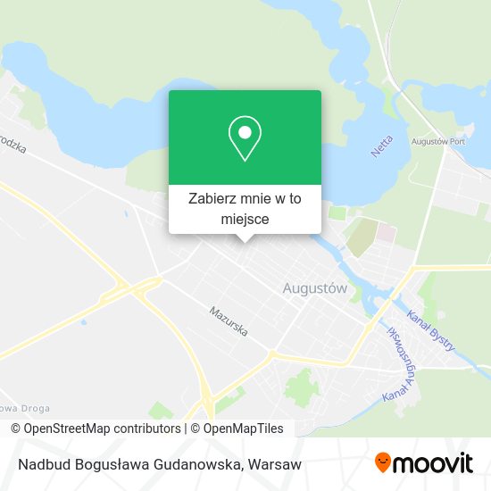 Mapa Nadbud Bogusława Gudanowska