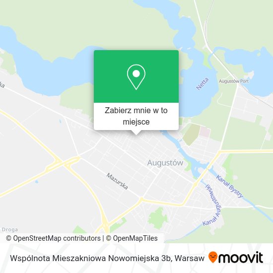 Mapa Wspólnota Mieszakniowa Nowomiejska 3b