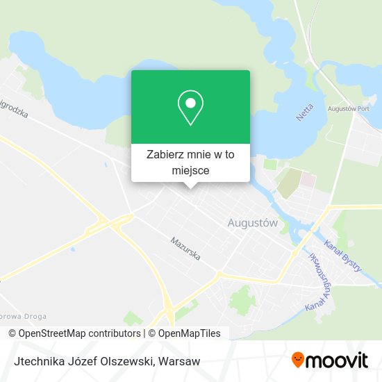 Mapa Jtechnika Józef Olszewski