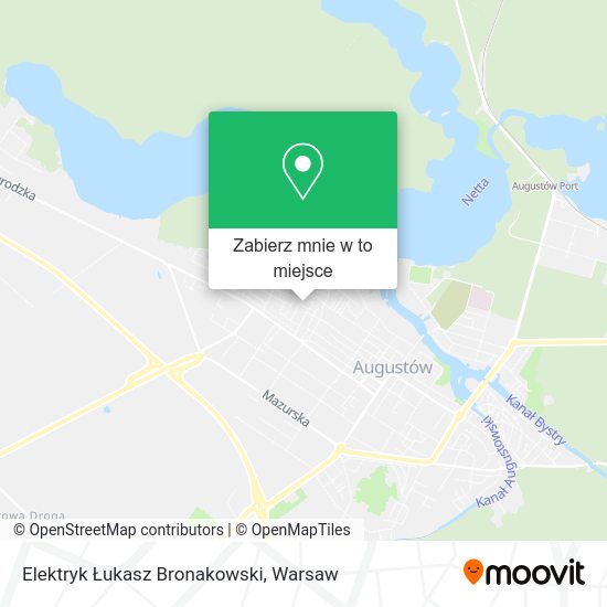 Mapa Elektryk Łukasz Bronakowski