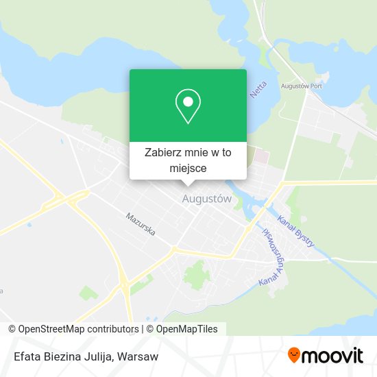 Mapa Efata Biezina Julija