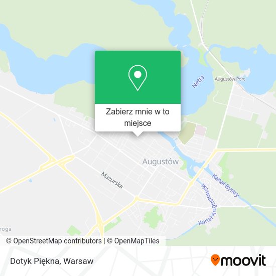 Mapa Dotyk Piękna