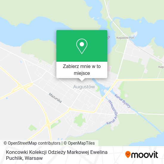 Mapa Koncowki Kolekcji Odzieży Markowej Ewelina Puchlik