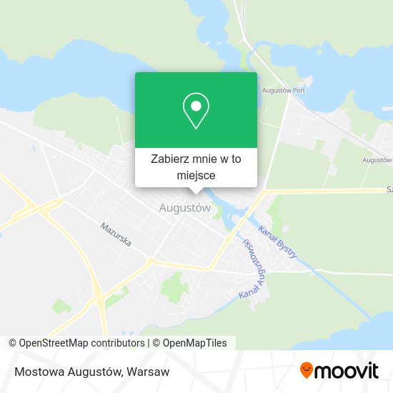 Mapa Mostowa Augustów