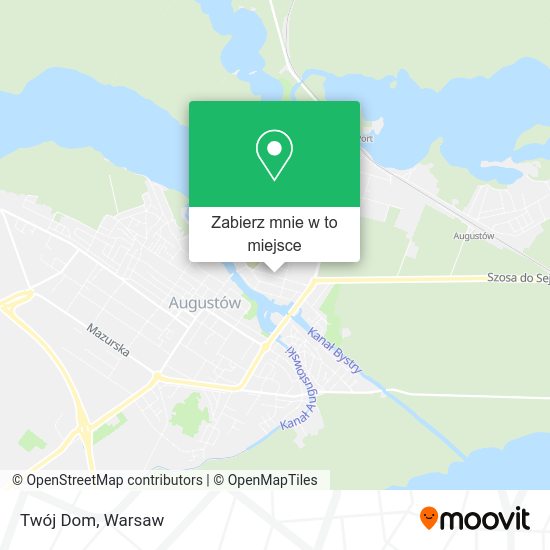 Mapa Twój Dom