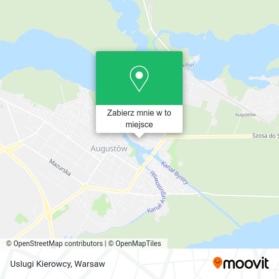 Mapa Uslugi Kierowcy