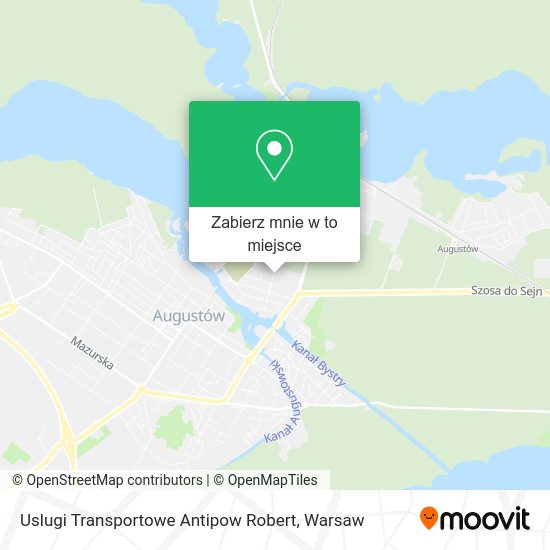 Mapa Uslugi Transportowe Antipow Robert