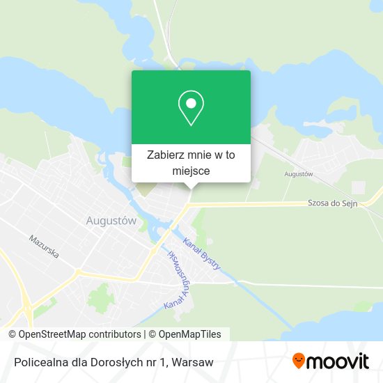 Mapa Policealna dla Dorosłych nr 1