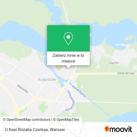 Mapa U Kasi Rozalia Czerkas