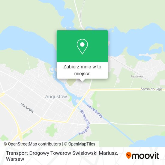 Mapa Transport Drogowy Towarow Swislowski Mariusz