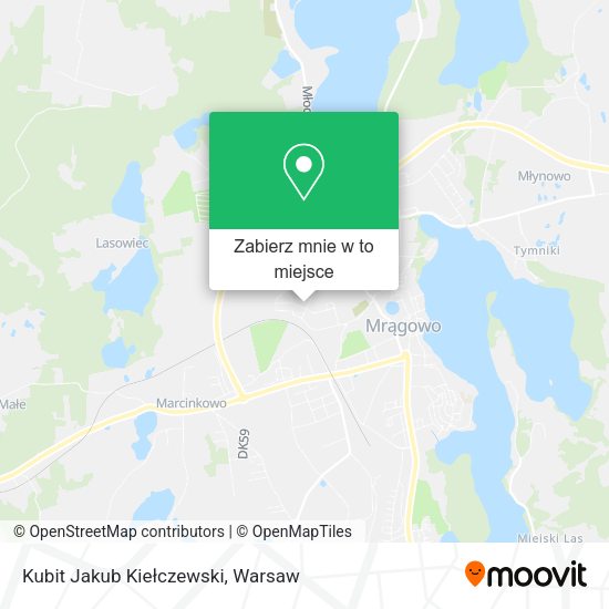 Mapa Kubit Jakub Kiełczewski