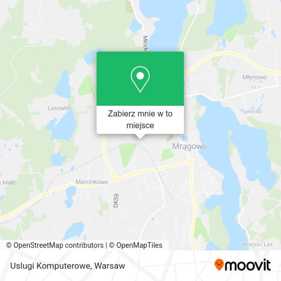 Mapa Uslugi Komputerowe