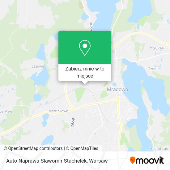 Mapa Auto Naprawa Slawomir Stachelek