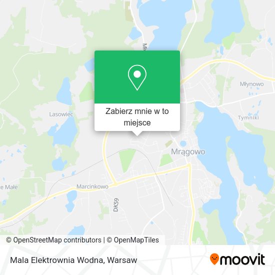 Mapa Mala Elektrownia Wodna